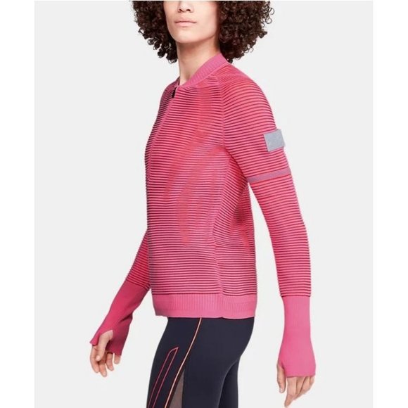 Under Armour Women's UA Top Long sleeve IntelliKnit 2.0 ½ Zip - Picture 2 of 5